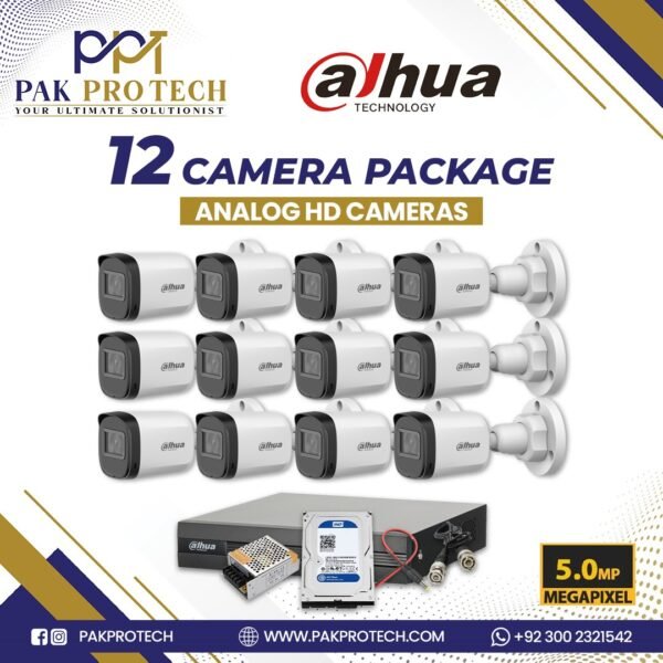 5MP 12 HD CCTV Camera Package DAHUA